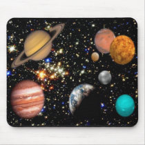 Solar System Planets Mousepad