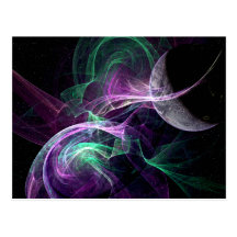 Solar Winds Embrace Postcard
