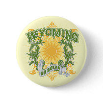 Solar Wyoming Pinback Button
