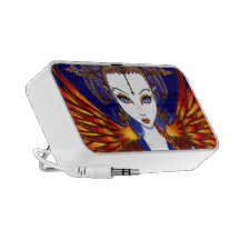 "Solara" Sun Goddess Fire Angel Speaker