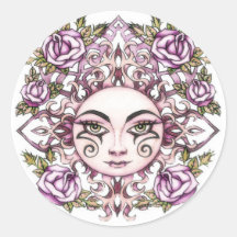 Solara Sun Goddess Sticker
