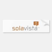 Solavista Bumper Sticker