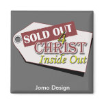 SOLD OUT FOR CHRIST Customized Refrigerator Magnet