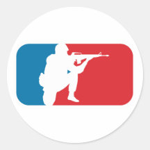 Soldat de ligue adhésif