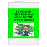 soldier lowest bidder joke cards