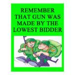soldier lowest bidder joke letterhead template