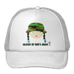 Soldier of Gods Army christian gift Hats
