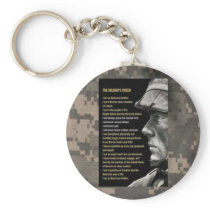 soldiers creed key chains