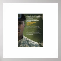Soldiers Creed Poster 23x23