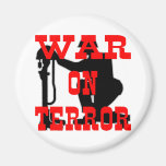 Soldiers Cross 9-11 War On Terror Magnet