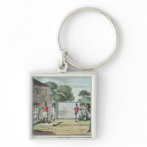 Soldiers Drilling, 1807 keychains