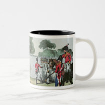 Soldiers Drilling, 1807 mugs