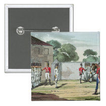Soldiers Drilling, 1807 buttons