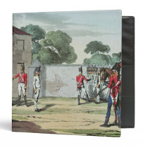 Soldiers Drilling, 1807 binders