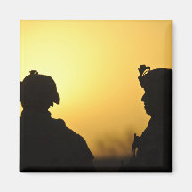 soldiers fridge magnet