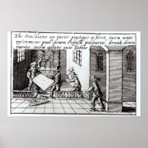 Soldiers in Passage to York turn into Print