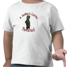 Soldier's Little Monster Tshirts