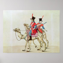 Soldiers of the Dromedary Regiment, 1839 Print