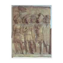 Soldiers of the Praetorian Guard, relief Postcard