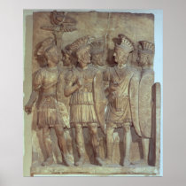 Soldiers of the Praetorian Guard, relief Print