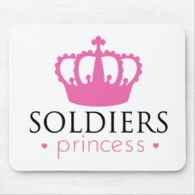 Soldiers Princess Mouse Pad