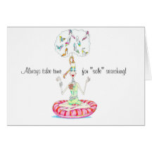 Sole and/ or Soul Searching! Greeting Card