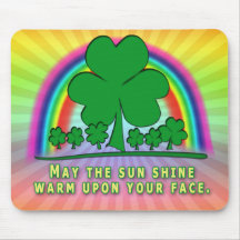 SOLEIL - BÉNÉDICTION IRLANDAISE TAPIS DE SOURIS