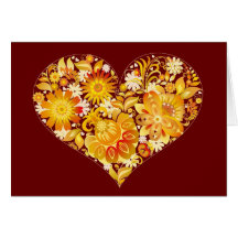 Soleil de Saint-Valentin - Cartes De Vœux