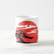Soleil Levant vintage Tasses À Café