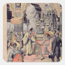 Solemn cremation of King Norodom I Stickers