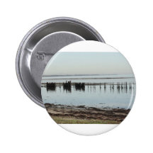 Solent from Pennington Marsh Pinback Button