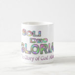 Soli Deo Gloria- rainbow Mugs