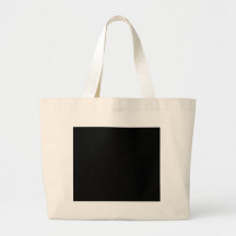 Solid Black Background Web Colour 000000 Canvas Bags