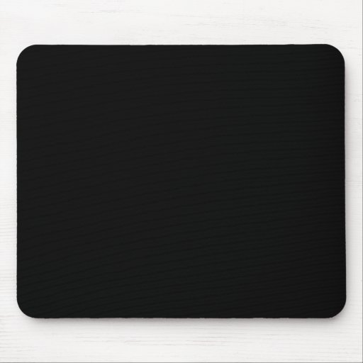 Solid Black Mouse Pads