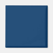 Solid Colour 003366 Dark Blue Background Template Refrigerator Magnets