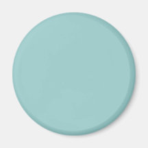Solid Colour Light Blue 99CCCC Background Magnets