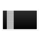 Solid colour with grey pattern business card templates