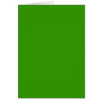 Solid Green Background Colour 339900 Card
