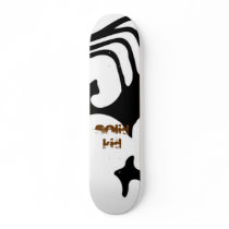 solid kid skate board with fist
