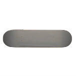 Solid Light Grey Skateboard