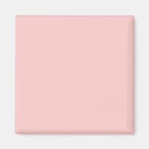 Solid Pink Background Web Colour FFCCCC Refrigerator Magnet