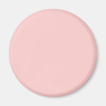 Solid Pink Background Web Colour FFCCCC Fridge Magnets