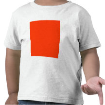 Solid Red Background Web Colour FF3300 T-shirts