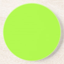 Solid Series---Bright Green coaster coasters