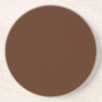 Solid Series---Brown coaster coasters