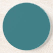 Solid Series---Dark Teal coaster coasters
