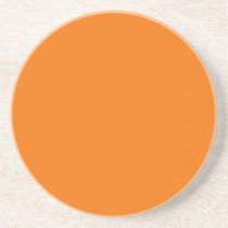 Solid Series---Orange coaster coasters