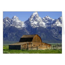 Solitary Barn at Grand Tetons