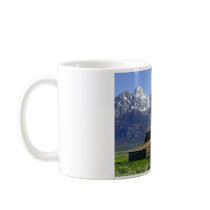 Solitary Barn at Grand Tetons Coffee Mug