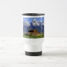 Solitary Barn at Grand Tetons Mug